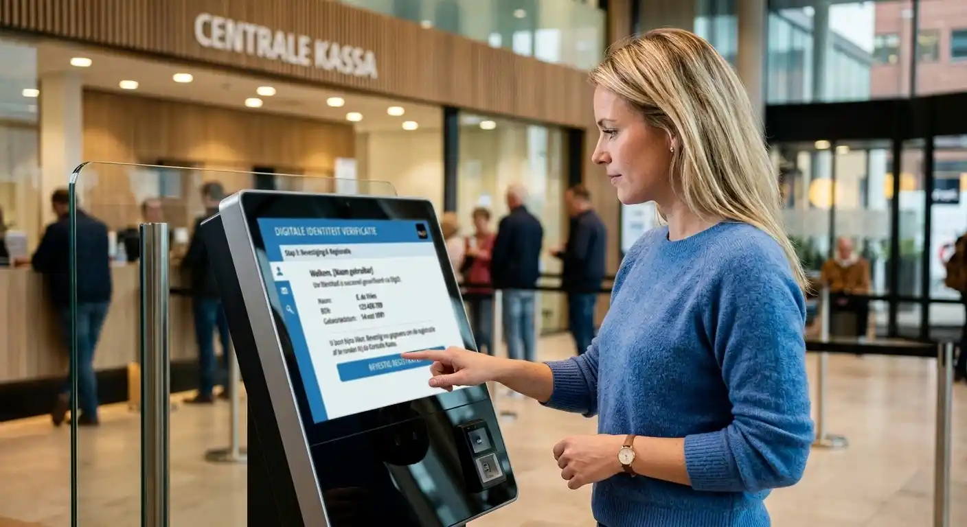 Inschrijving via digitale identificatie bij het centrale loket