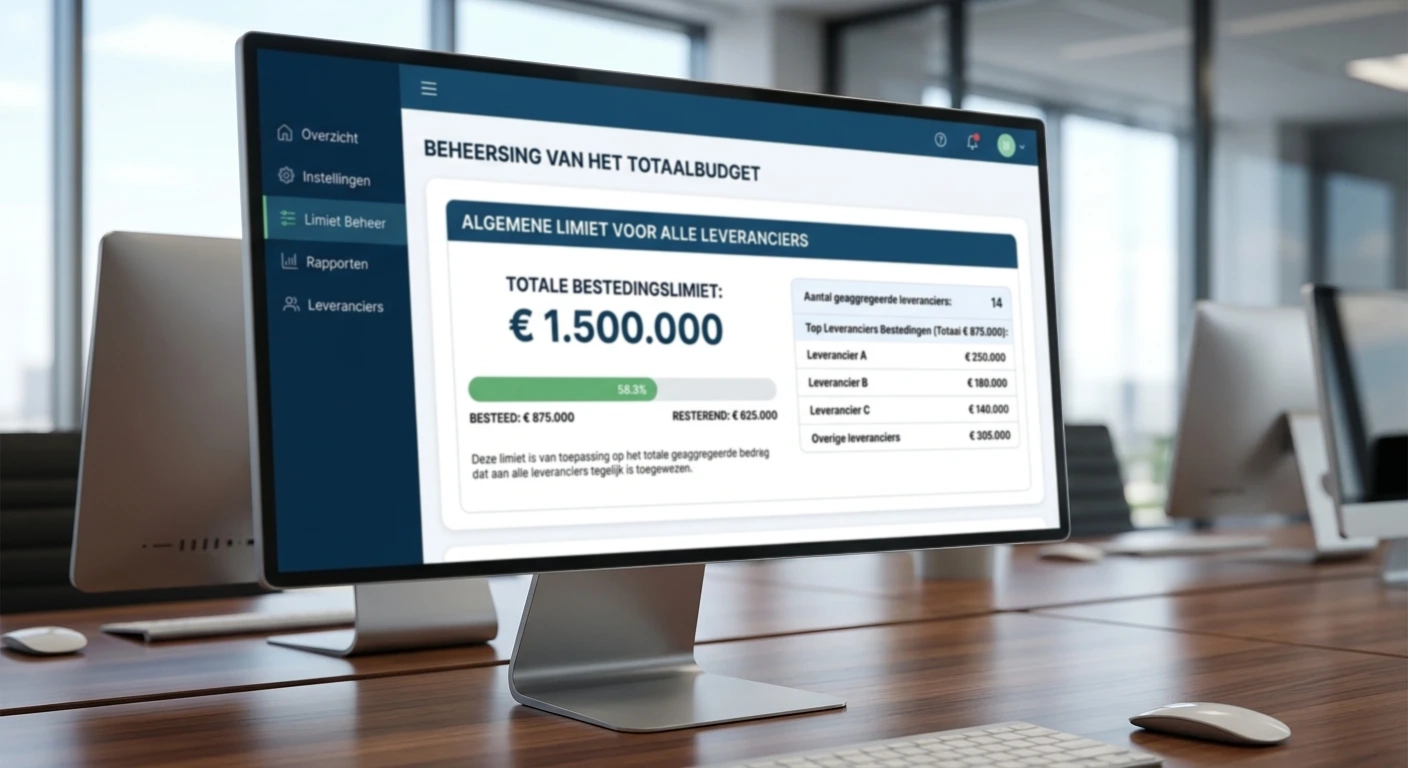 Overkoepelend limiet dat over alle aanbieders tegelijk geldt