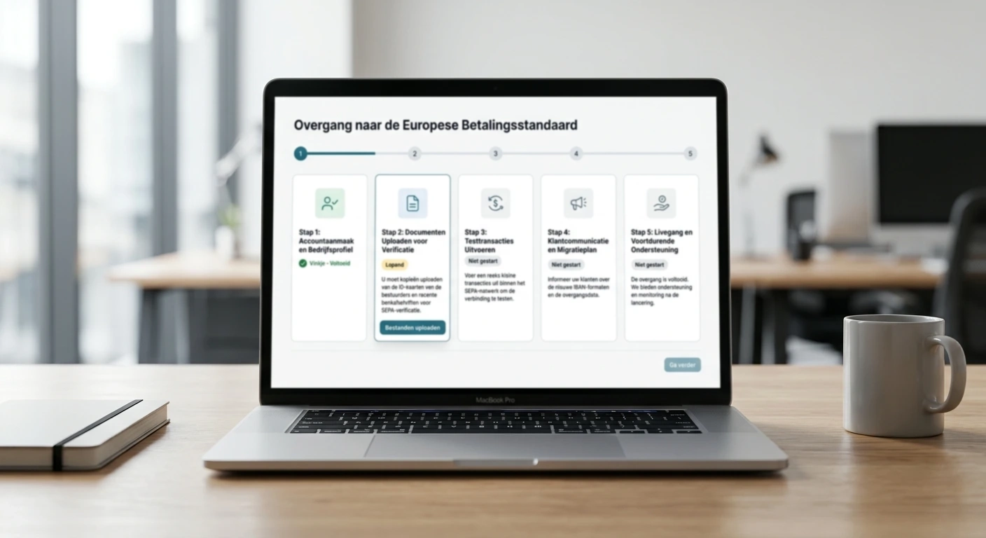 Fases van de migratie naar het Europese betaalsysteem