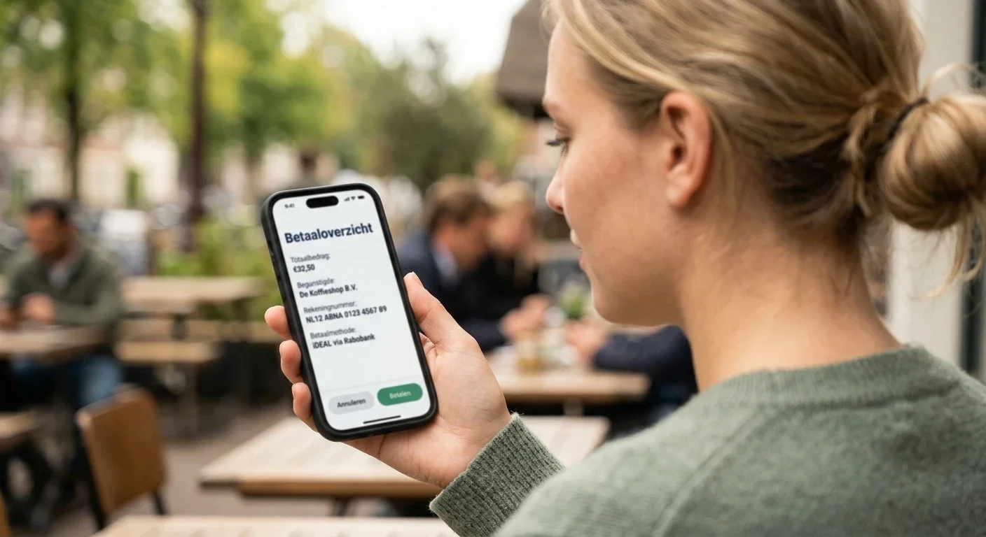 Bedrag en begunstigde controleren voordat je een betaling bevestigt