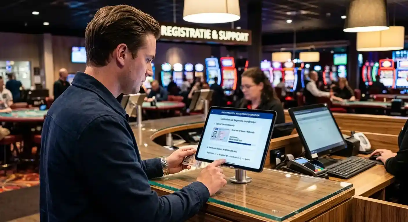 Volgorde van identificatie en registercontrole vóór het spelen