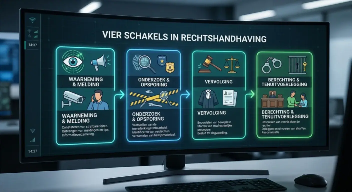 Vier schakels waarop handhaving kan aangrijpen